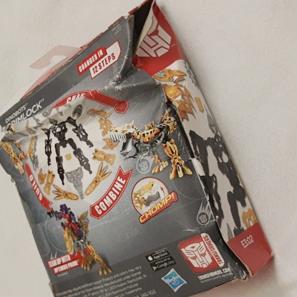 Transformers Construct-Bots Dinobot Grimlock 25 PIECES OPEN BOX w Box Damage - Picture 5 of 12